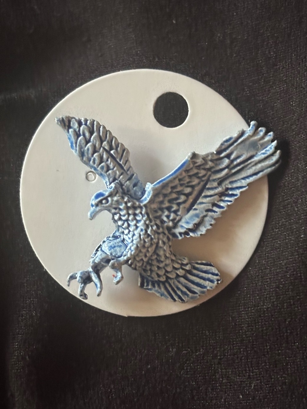vintage eagle brooch